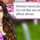 You tell them, girl!